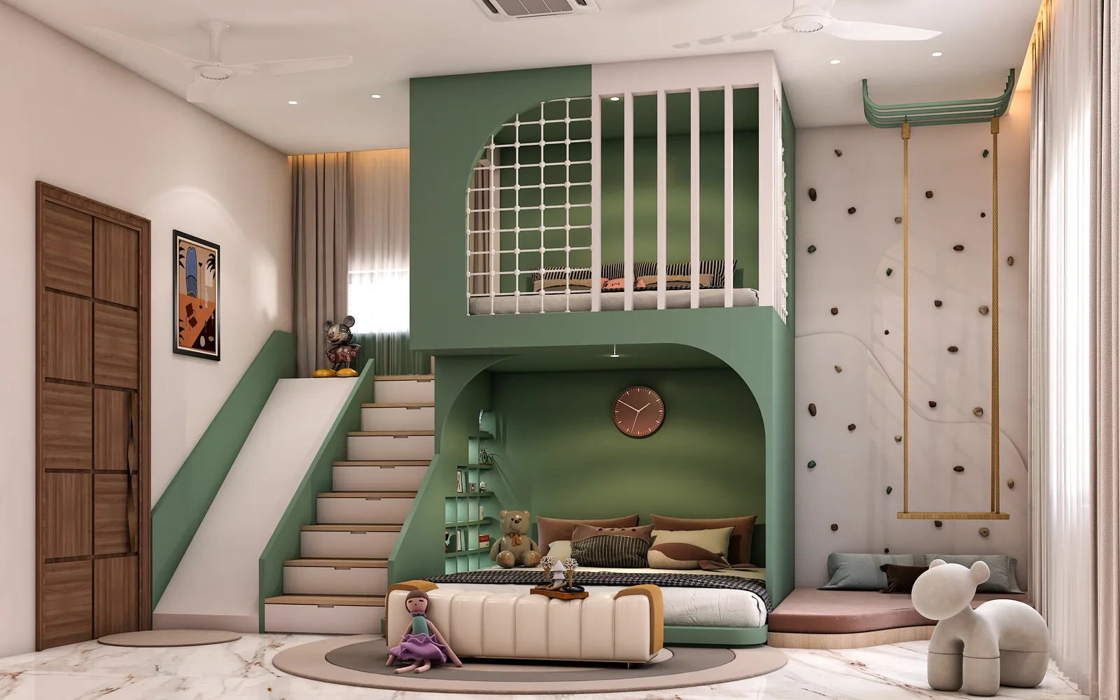 Kids' bedroom by Luxora, Jaipur