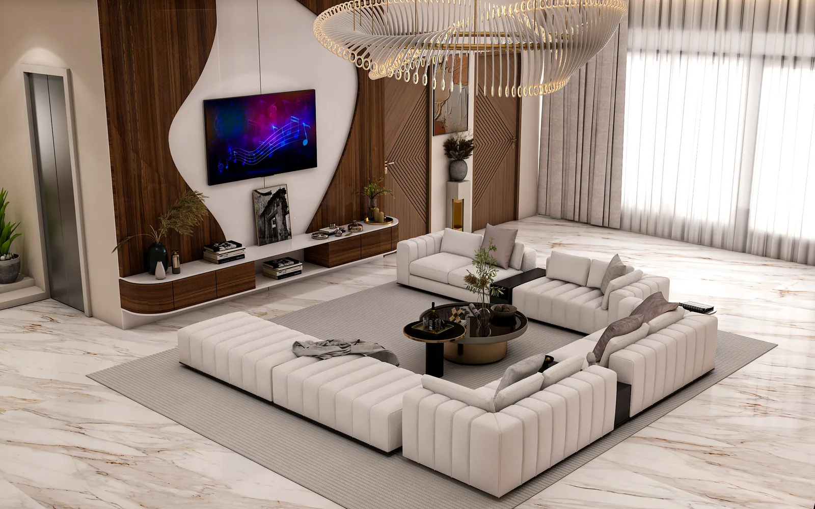 Grand Living Room